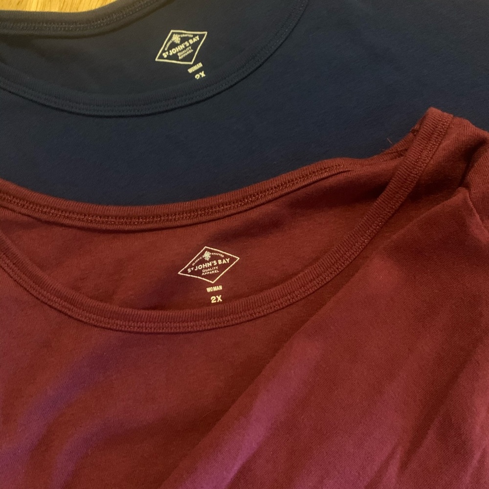 2 Long Sleeve Tees